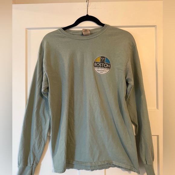 BOSTON long sleeve tee sz m - Picture 1 of 4